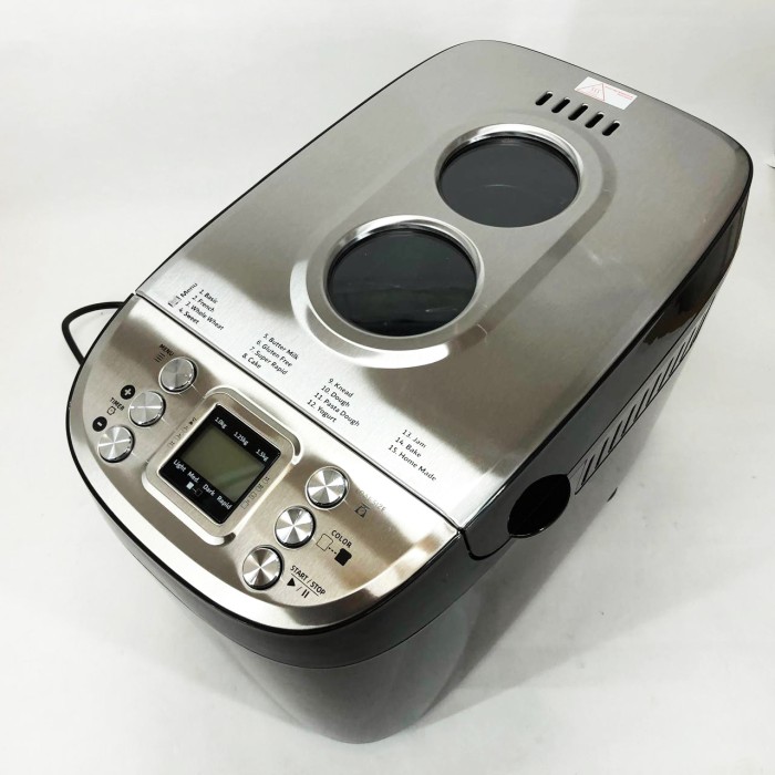 Хлібопічка побутова для дому, Хлібопічка з РК-дисплеєм з антипригарним покриттям ZG-11