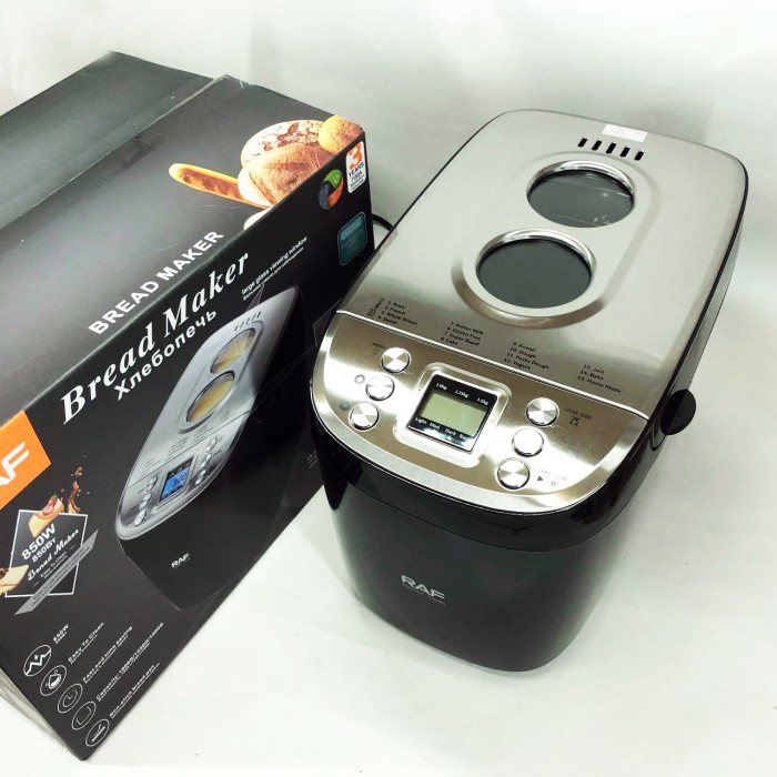 Хлібопічка побутова для дому, Хлібопічка з РК-дисплеєм з антипригарним покриттям ZG-11