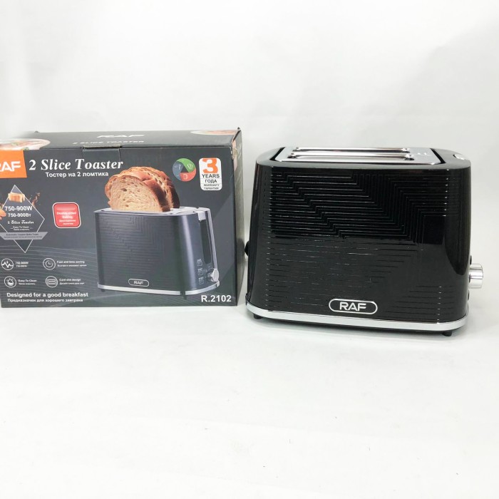 Тостер побутовий для бутербродів RAF R.2102 900 Вт, Тостер хорошої якості, Тостери для дому JP-86