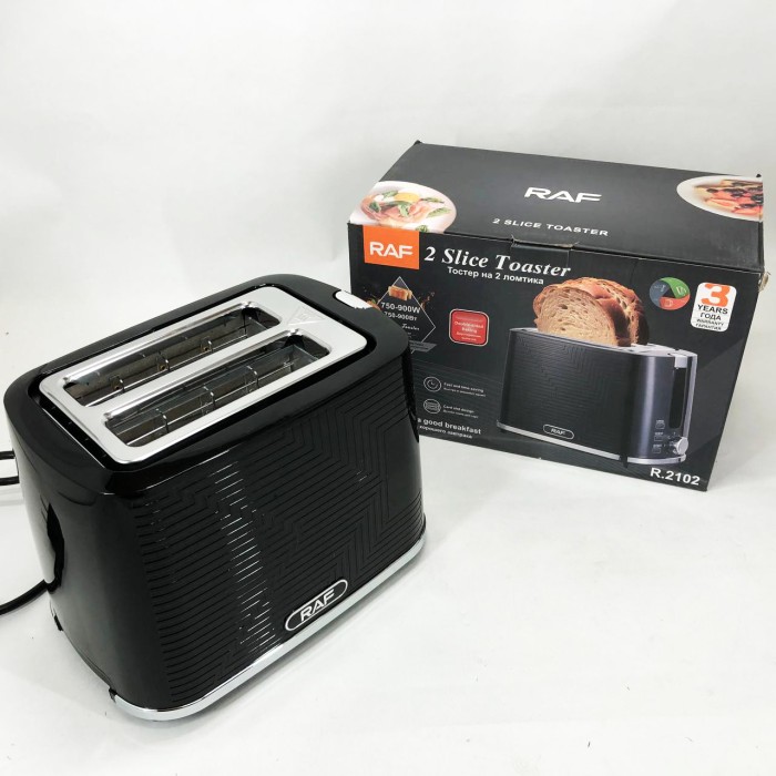 Тостер побутовий для бутербродів RAF R.2102 900 Вт, Тостер хорошої якості, Тостери для дому JP-86