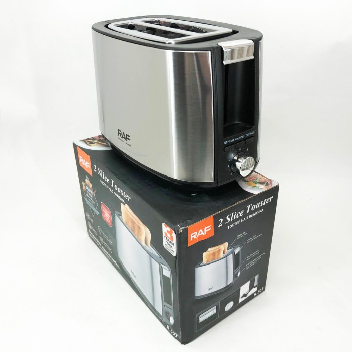 Потужний тостер для дому та кухні RAF, Тостер для тонких скибочок хліба Сендвіч-тостер грінок LQ-84