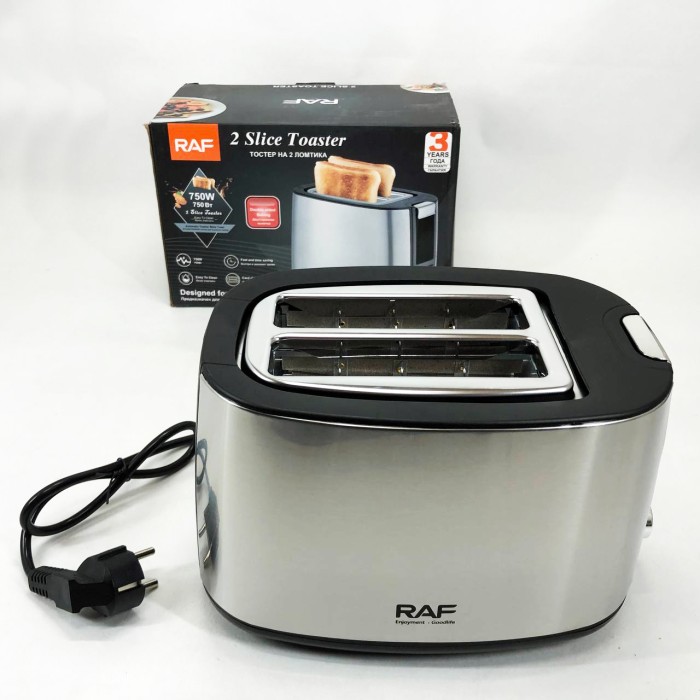 Потужний тостер для дому та кухні RAF, Тостер для тонких скибочок хліба Сендвіч-тостер грінок LQ-84