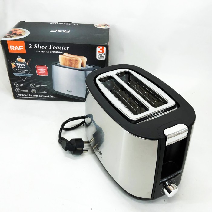 Потужний тостер для дому та кухні RAF, Тостер для тонких скибочок хліба Сендвіч-тостер грінок LQ-84