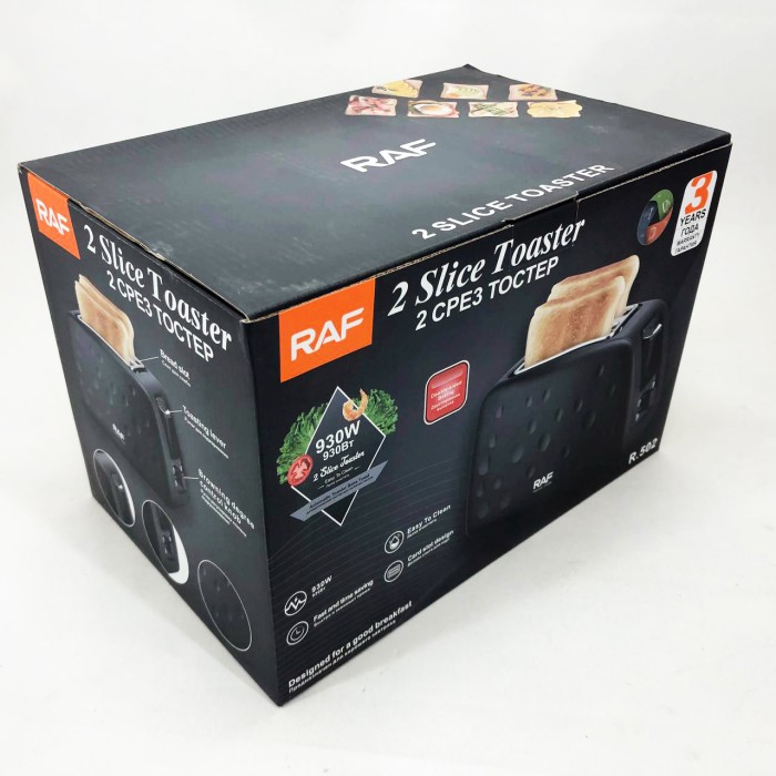 Тостер для хліба побутовий, Тостер з піддоном для збору крихт, компактний Тостери дому ZT-30