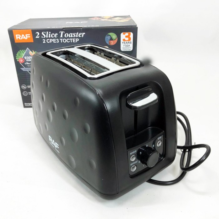 Тостер для хліба побутовий, Тостер з піддоном для збору крихт, компактний Тостери дому ZT-30