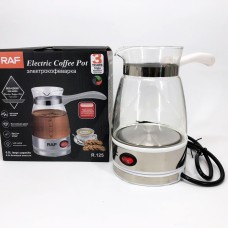 Електротурка електрична RAF, Турка 500 мл, Турка для кави для подорожей заварювання кави WV-24