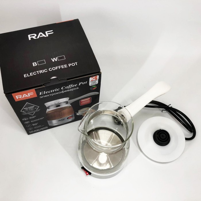 Електротурка електрична RAF, Турка 500 мл, Турка для кави для подорожей заварювання кави WV-24