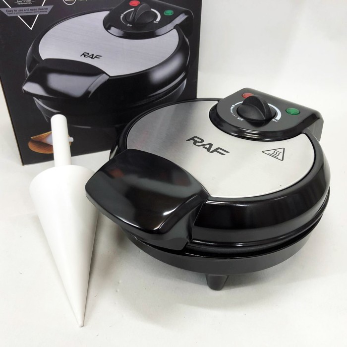 Вафельниця для рельєфних вафель RAF, Вафлі в домашніх умовах, Вафельниця для тонких вафель CE-39