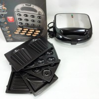 Гриль контактний плоский, Притискний гриль для булочок і сендвічів настільний для овочів OU-25