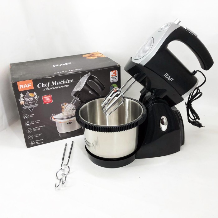 Стаціонарний міксер з насадками RAF, Портативний ручний міксер Ручний для випічки EH-34
