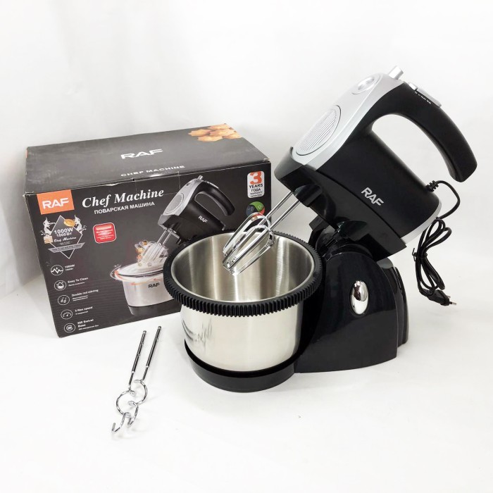 Стаціонарний міксер з насадками RAF, Портативний ручний міксер Ручний для випічки EH-34