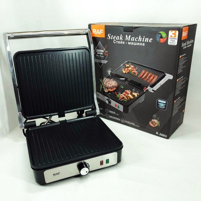 Домашній гриль бутербродниця, Гриль для стейків для кухні Контактний шашликів TJ-77