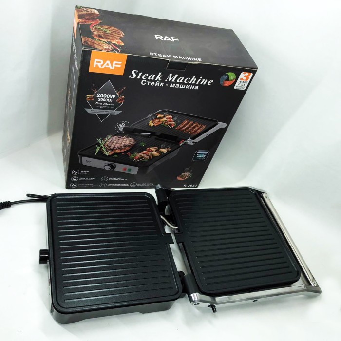 Домашній гриль бутербродниця, Гриль для стейків для кухні Контактний шашликів TJ-77