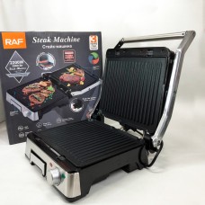 Електричний гриль з функцією барбекю RAF R.238 2200 Вт, Контактний гриль для кафе MC-96