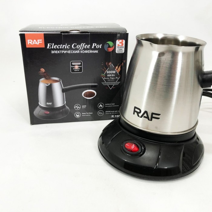 Електронна турка RAF, Електротурка 0.5л, Електрична турка з автовідключенням при закипанні MG-83