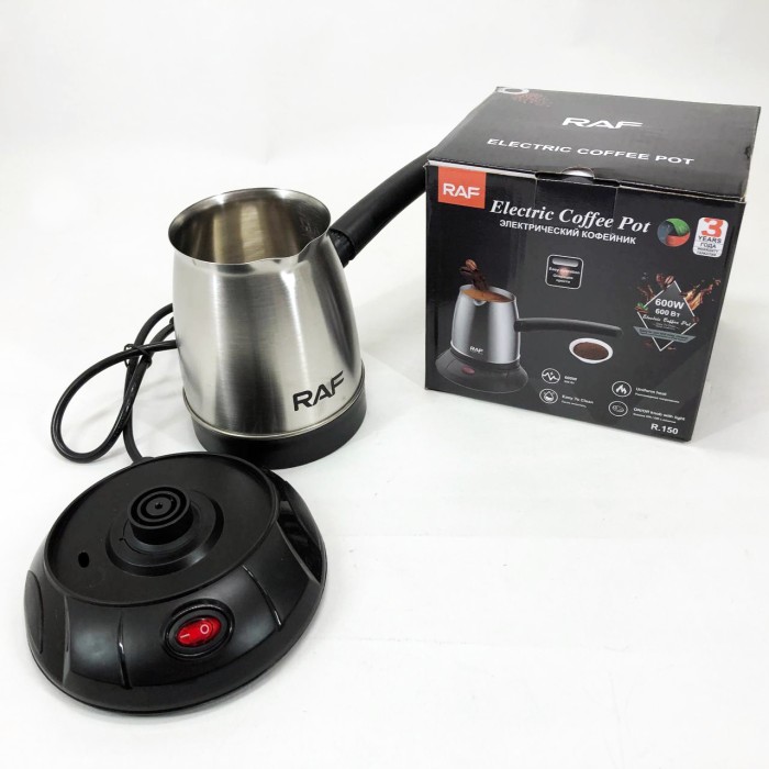Електронна турка RAF, Електротурка 0.5л, Електрична турка з автовідключенням при закипанні MG-83