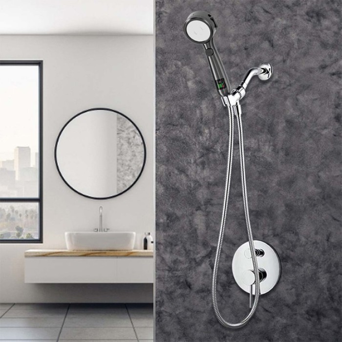 Лійка душова масажна, Насадка для душу трьома режимами, Насадка для душу з спа, Лійки масажні IG-18