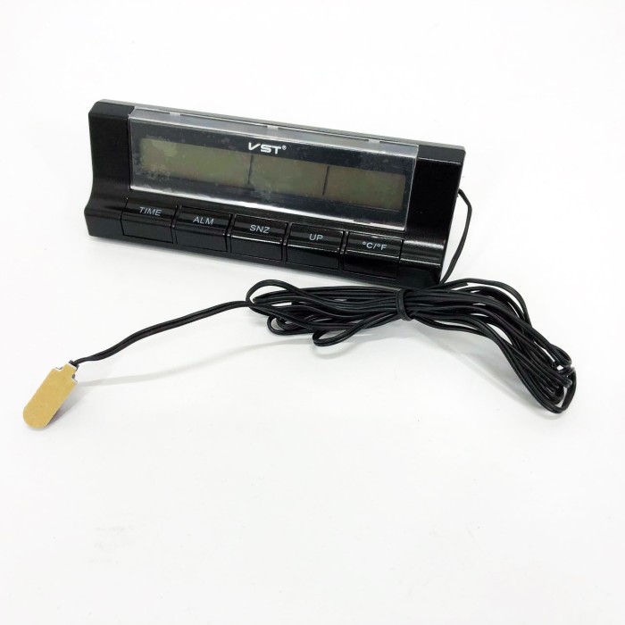 Автогодинник з термометром VST-7037 JH-28