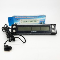 Автогодинник з датчиком температури VST-7036 RU-98