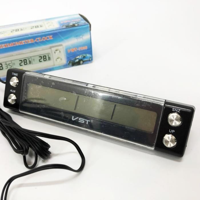 Автогодинник з датчиком JL-477 температури VST-7036