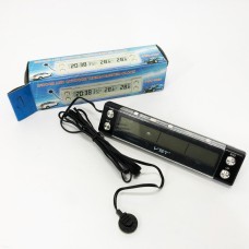Автогодинник з датчиком температури VST-7036