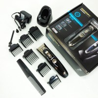 Професійна окантувальна машинка для стрижки волосся Gemei GM-800 5 в 1, Тример для скронь DU-78
