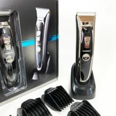 Машинка для стрижки акумуляторна 5 в 1 Gemei GM-800 професійний триммер, електробритва JS-968 для волосся