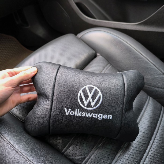 Шкіряна подушка на підголівник Volkswagen – ортопедична для авто