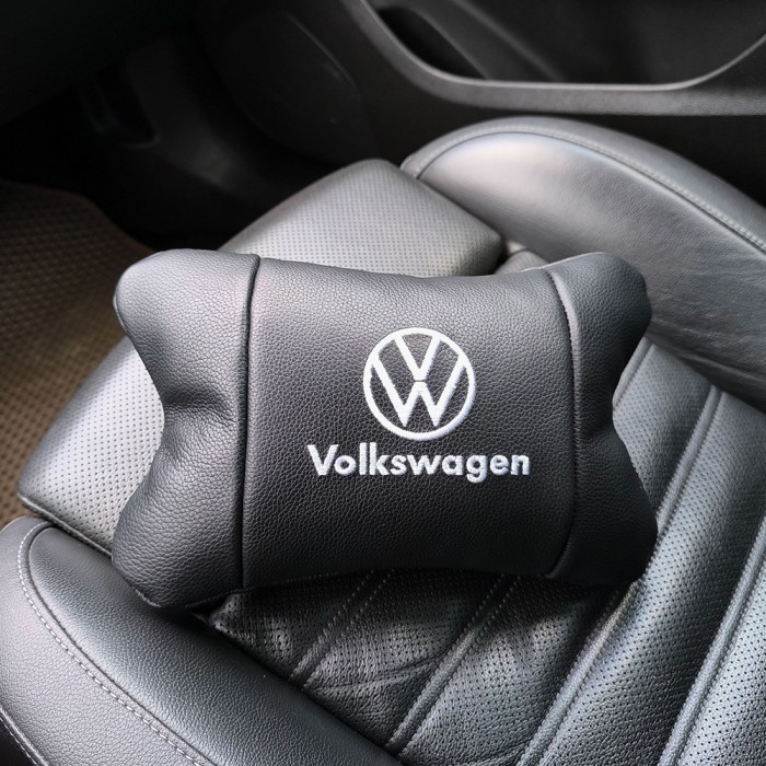 Шкіряна подушка на підголівник Volkswagen – ортопедична для авто