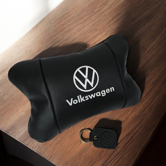 Подушки під голову в машину Volkswagen, Автомобільна подушка в подарунок Авто подушки машину KI-86