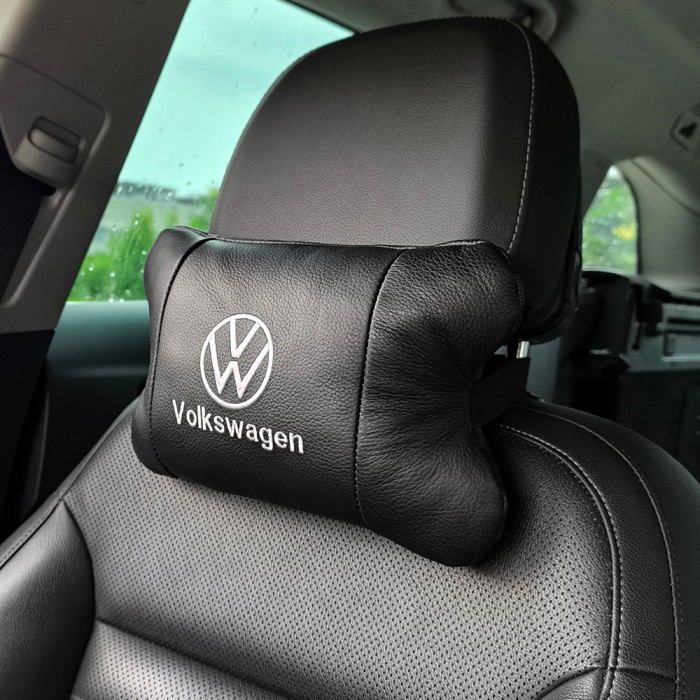 Подушки під голову в машину Volkswagen, Автомобільна подушка в подарунок Авто подушки машину KI-86