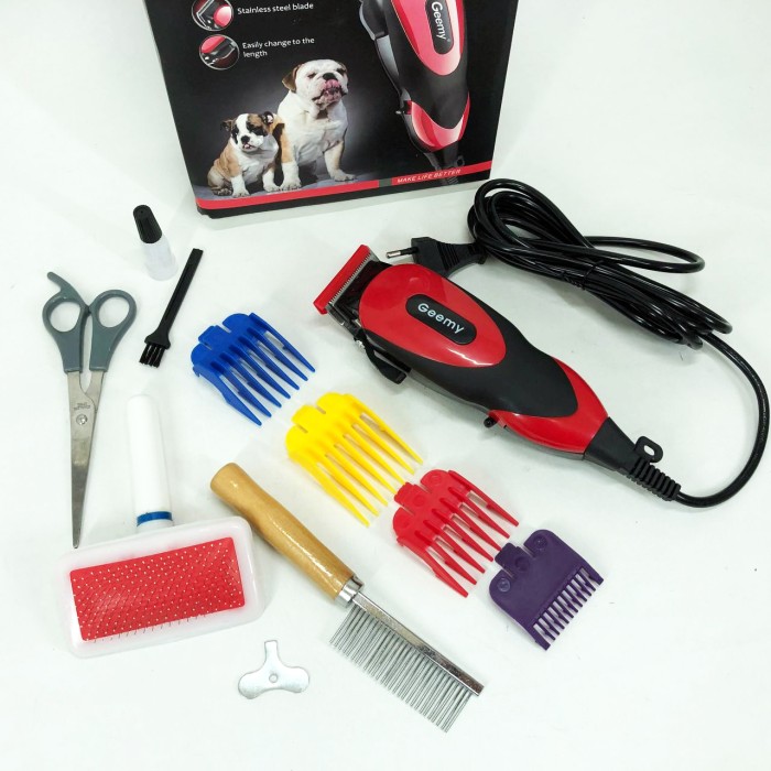 Акумуляторна машинка для стрижки кішок Gemei, Машинка для стрижки собак з проблемною шерстю RD-78