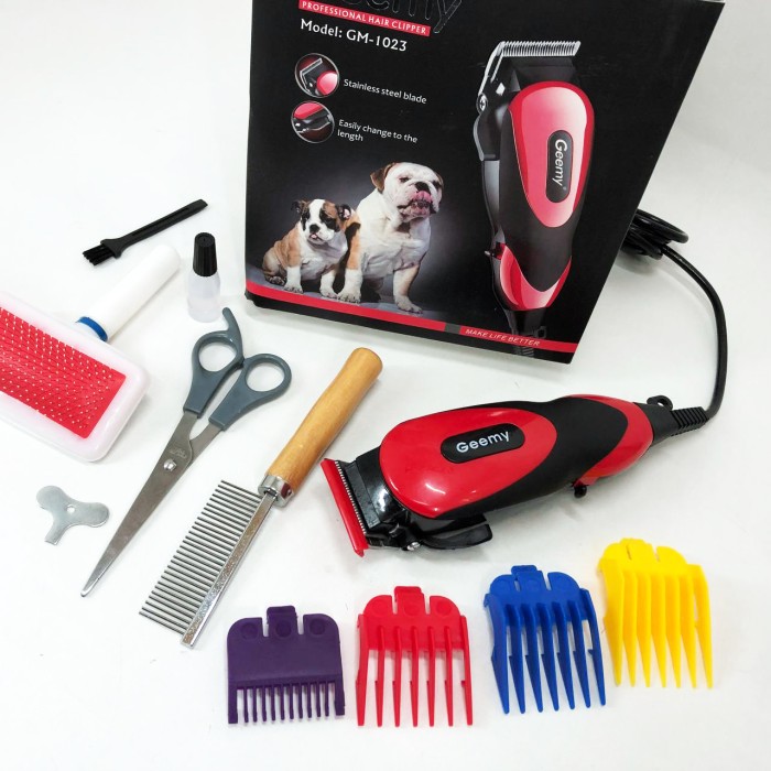 Акумуляторна машинка для стрижки кішок Gemei, Машинка для стрижки собак з проблемною шерстю RD-78
