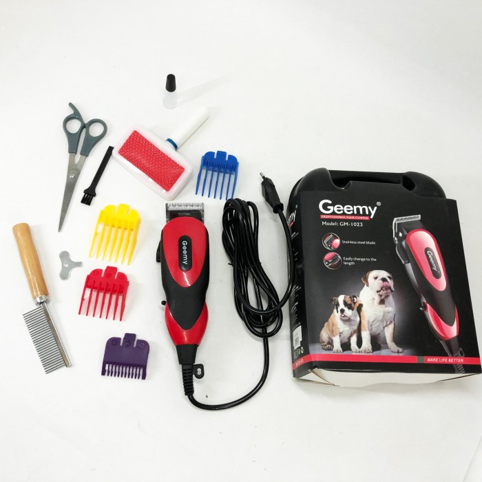 Тример для домашніх тварин з насадками, Набір для стрижки собак і кішок Машинка стрижки котів ZB-83