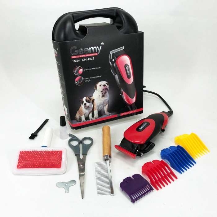 Тример для домашніх тварин з насадками, Набір для стрижки собак і кішок Машинка стрижки котів ZB-83