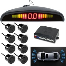 Парктронік (паркувальний радар) Assistant Parking Sensor, 8 FR-872 чорних датчиків