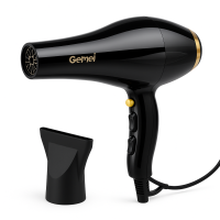 Фен для волосся з регульованою температурою Gemei GM 1765 2800 Вт, Хороший електричний фен RK-26