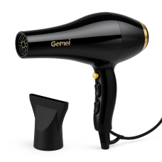 Фен для волосся з регульованою температурою Gemei GM 1765 2800 Вт, Хороший електричний фен RK-26