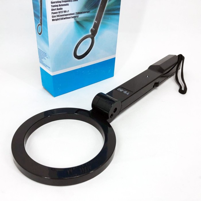 Металошукач ручний портативний Metal CHK TS80 з рамковою поверхнею, що сканує. QS-47