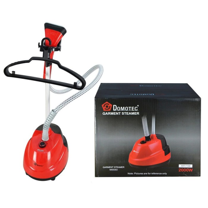 Відпарювач для одягу парою Domotec MS-5353 2000 W, Ручний відпарювач для делікатних тканин VO-48