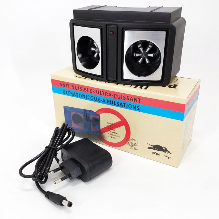 Електронний відлякувач мишей і комах, Прилад від щурів та мишей у розетку, Ультра звук від тарганів IM-58