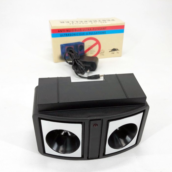 Електронний відлякувач мишей і комах, Прилад від щурів та мишей у розетку, Ультра звук від тарганів IM-58