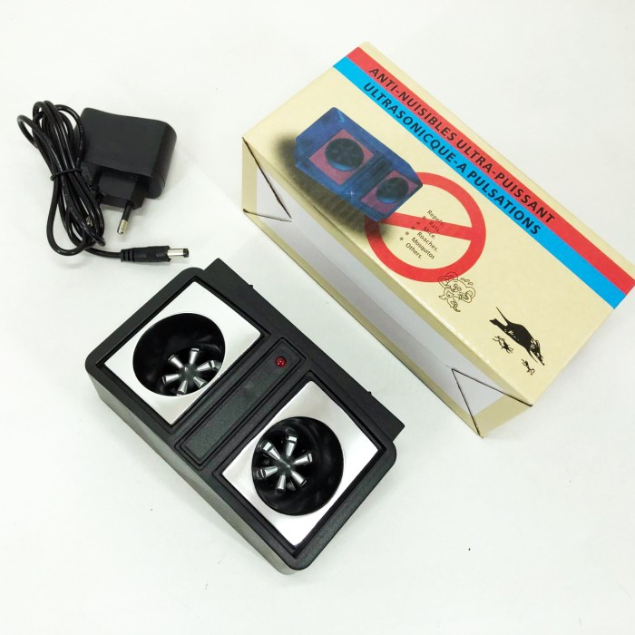 Електронний відлякувач мишей і комах, Прилад від щурів та мишей у розетку, Ультра звук від тарганів IM-58