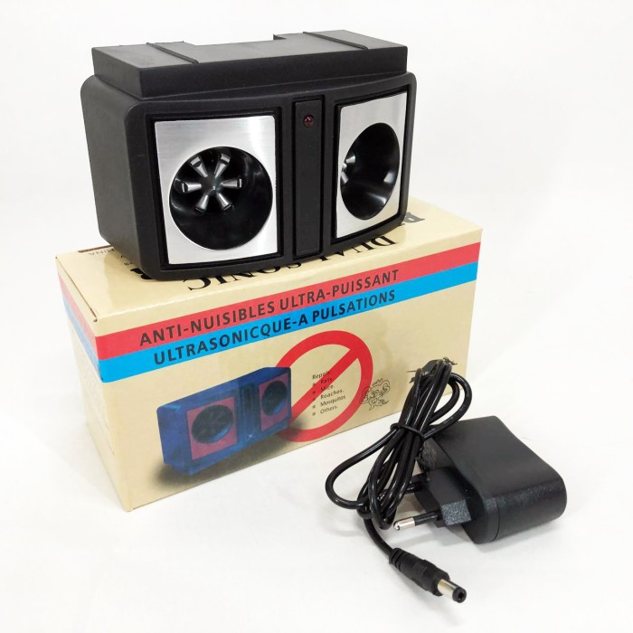 Електронний відлякувач мишей і комах, Прилад від щурів та мишей у розетку, Ультра звук від тарганів IM-58