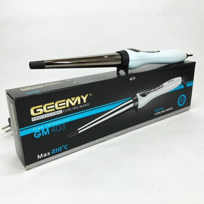 Конусна професійна плойка для локонів SA-257 Gemei GM-403