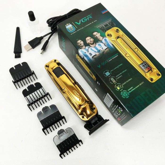 Миюча машинка для стрижки VGR, Електромашинка для стрижки Машинка різних стрижок акумуляторна TC-27