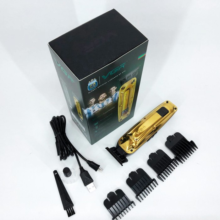 Миюча машинка для стрижки VGR, Електромашинка для стрижки Машинка різних стрижок акумуляторна TC-27