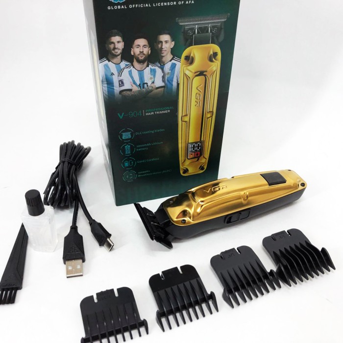 Миюча машинка для стрижки VGR, Електромашинка для стрижки Машинка різних стрижок акумуляторна TC-27