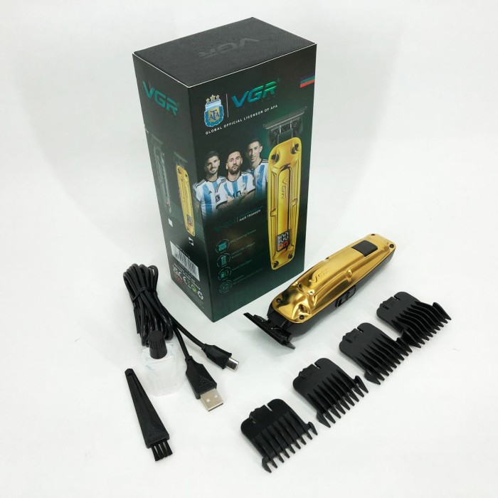 Машинка для стрижки волосся з різними насадками VGR, Машинка для окантовки акумуляторна FS-20
