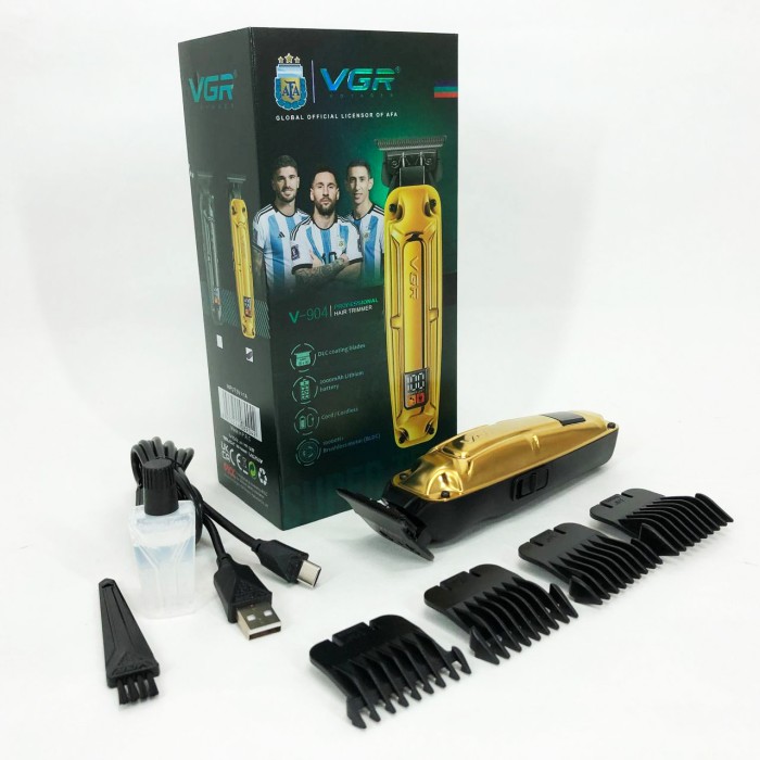 Машинка для стрижки волосся з різними насадками VGR, Машинка для окантовки акумуляторна FS-20